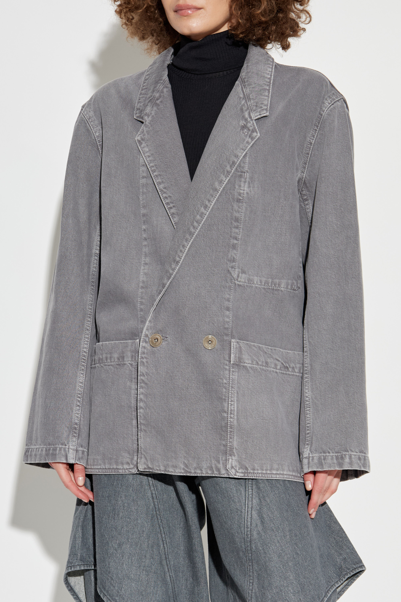 Grey Denim blazer Lemaire - Vitkac Canada